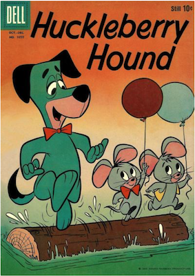 Four Color #1050: Huckleberry Hound. Click for values.