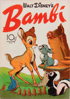 Four Color #12: Walt Disney's Bambi (#1). Click for values.