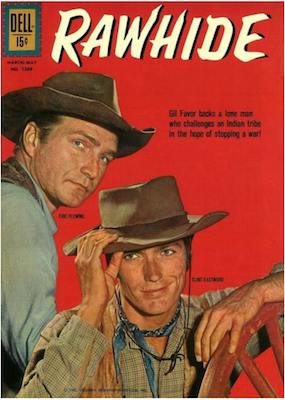 Four Color #1269: Rawhide (Clint Eastwood). Click for values.