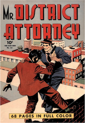 Four Color #13: Mr. District Attorney (#1). Click for values.