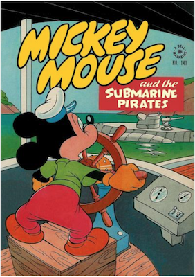 Four Color #141: Mickey Mouse and the Submarine Pirates. Click for values.
