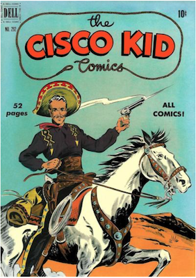 Four Color #292: The Cisco Kid (#1). Click for values.