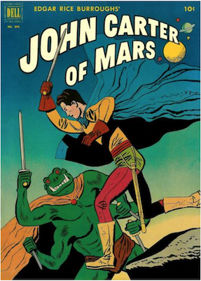 John Carter of Mars: Four Color #375. Dell Comics. Click for values