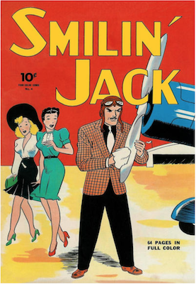 Smilin' Jack: Four Color #4 (1942), Dell Comics. Click for values