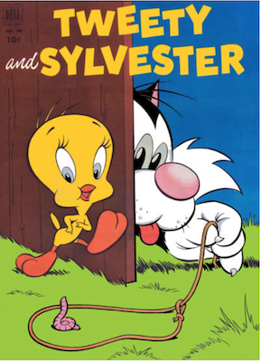 Tweety and Sylvester: Four Color #406. Click for values of Dell Comics