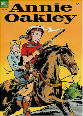 Four Color #438: Annie Oakley (#1). Click for values.