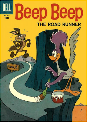 Four Color #918: Beep Beep, the Road Runner (#1). Click for values.