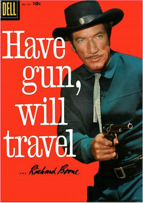 Four Color #931: Have Gun, Will Travel (#1). Click for values.