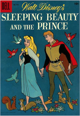 Four Color #973: Walt Disney's Sleeping Beauty and the Prince. Click for values.