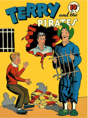 Four Color #9 : Terry and the Pirates. Click for values.