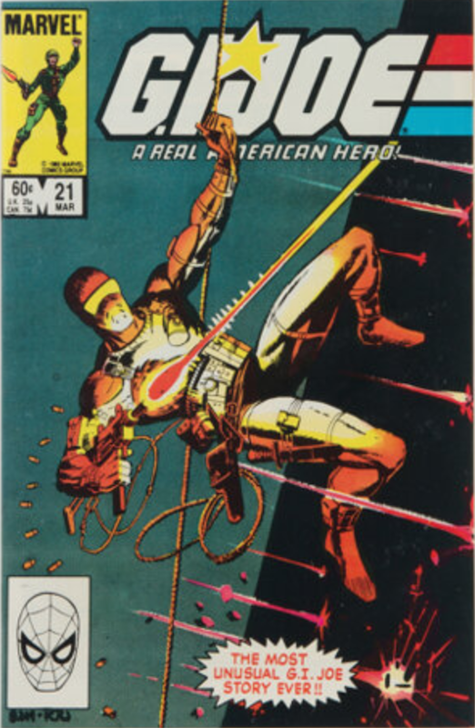 GI Joe A Real American Hero #21: First Storm Shadow