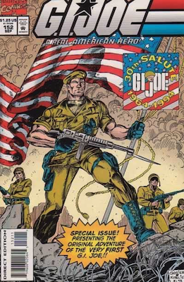 GI Joe Comic #152: Flag Cover, President John F. Kennedy Appearance