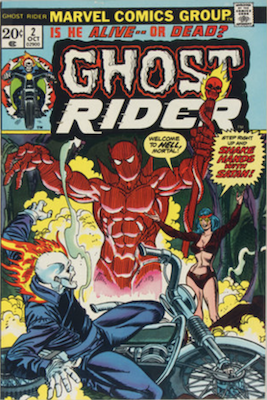 Ghost Rider #2: 1st Son of Satan Cameo. Click for values
