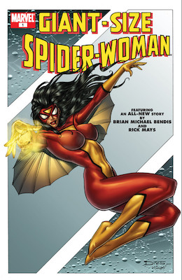 Giant-Size Spider-Woman #1: Reprints key Spider Woman comics including Marvel Spotlight #32. Click for values