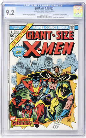 Giant-Size X-Men #1 in CGC 9.2 is much nicer, and has better potential ROI.