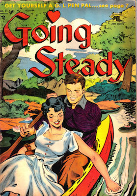 Going Steady #11, Matt Baker cover. Click for values