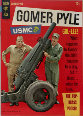 Gomer Pyle #1 (1966), Gold Key comics. Click for values