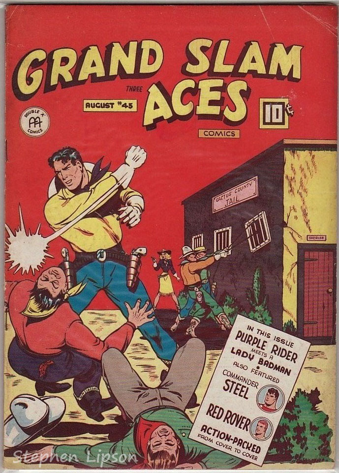 Grand Slam Three Aces Comics issue #45