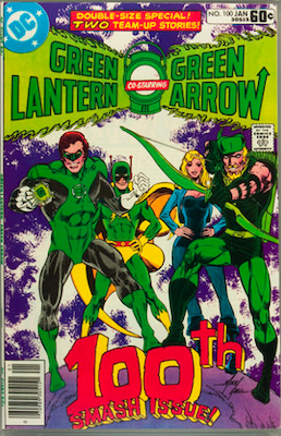 Green Lantern Comic #100: Check values here