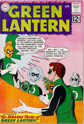 Green Lantern Comic #11: Check values here