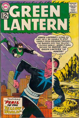 Green Lantern Comic #15: Check values here
