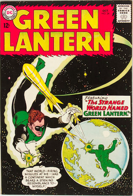 Green Lantern Comic #24: Check values here