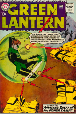 Green Lantern Comic #3: Check values here
