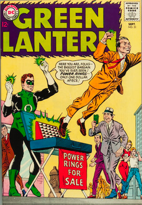 Green Lantern Comic #31: Check values here