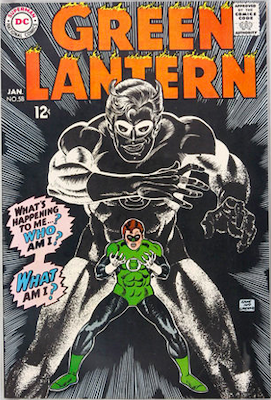 Green Lantern Comic #58: Check values here