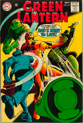 Green Lantern Comic #62: Check values here