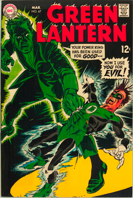 Green Lantern Comic #67: Check values here