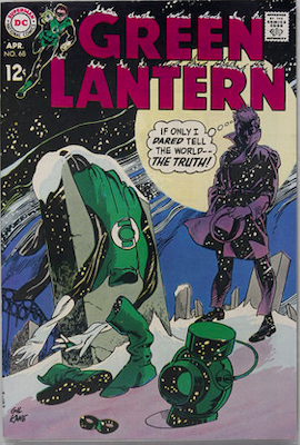 Green Lantern Comic #68: Check values here