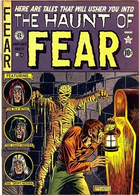 Haunt of Fear #4 (1950): First Appearance of Crypt Keeper and Vault Keeper in this Horror Comic Books series. Click for value