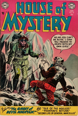 House of Mystery #22. Click for current values.