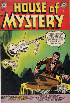 House of Mystery #25. Click for current values.