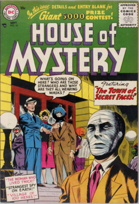 House of Mystery #54. Click for current values.