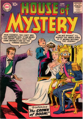 House of Mystery #63. Click for current values.