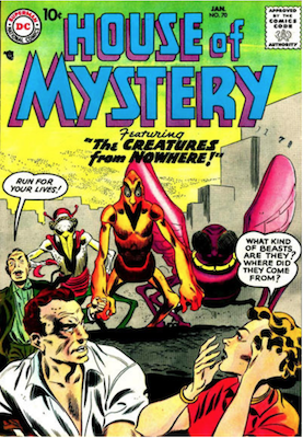 House of Mystery #70. Click for current values.