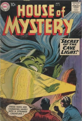 House of Mystery #89. Click for current values.
