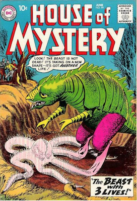 House of Mystery #99. Click for current values.