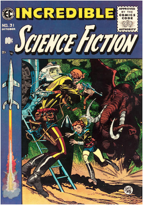 Incredible Science Fiction #31. Click for current values.