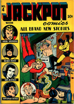 Jackpot Comics #4: First Archie cover appearance