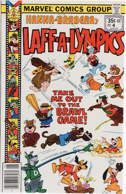 Laff-a-Lympics Comics #4 (Marvel Comics, 1978-79). Features Scooby Doo on some covers. Click for values