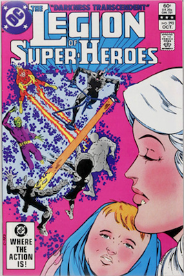 Legion of Super-Heroes #292: The Great Darkness Saga". Click for values