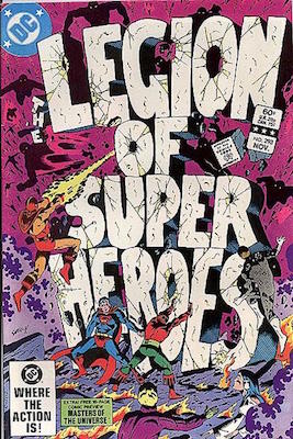 Legion of Super-Heroes #293: The Great Darkness Saga". Click for values