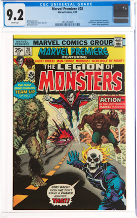 A CGC 9.2 of Marvel Premiere 28 will cost you about $500. Click to buy a copy