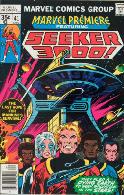 Marvel Premiere #41 (April, 1978): Seeker 3000. Click for values