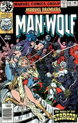 Marvel Premiere #46 (February, 1979): Man-Wolf. Click for value