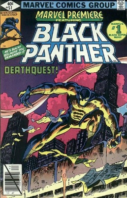 Marvel Premiere #51 (December, 1979): Black Panther. Click for values