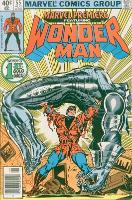 Marvel Premiere #55 (August, 1980): Wonder Man. Click for value